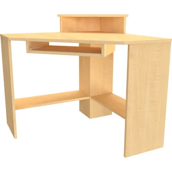 Psací stůl NÁBYTEK MIKULÍK s.r.o. ROLO - počítačový stolek, 90x90cm Dekor: olše Šířka: 90cm, Dekor: javor