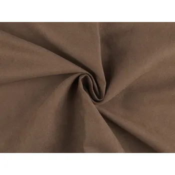 Oděvní broušená kůže METRÁŽ - 3 béžová tmavá