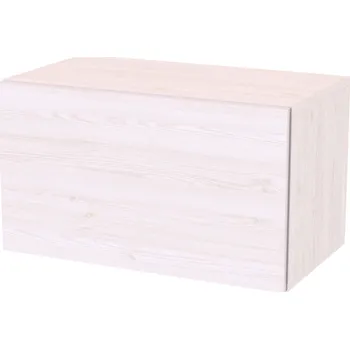 Komoda NÁBYTEK MIKULÍK s.r.o. CUBE 5 - spodní závěsná skříňka s výklopnými dvířky, 70x40cm Dekor: olše Šířka: 70cm, Dekor: modřín latté