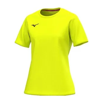 Pánské tričko Mizuno Ladies Training Tee Tričko dámské XXXL, neonově žlutá