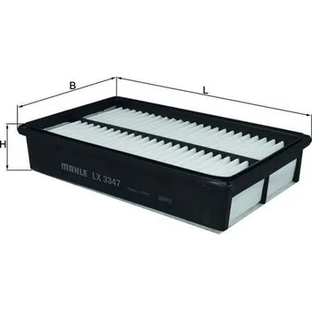 Vzduchový filtr Vzduchový filtr KNECHT LX 3347