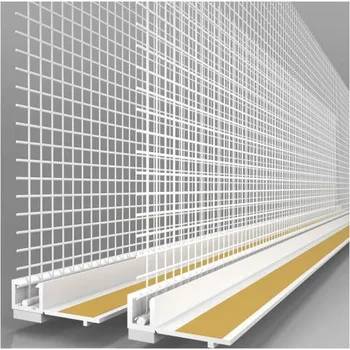 Stavební profil Profil okenní začišťovací LS-VH tkanina 9 mm 2,4 m (20 ks/bal) Likov