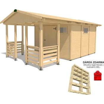 Zahradní altán Zahradní altán Herold A3355 CX (9,6 + 6,3 m2)