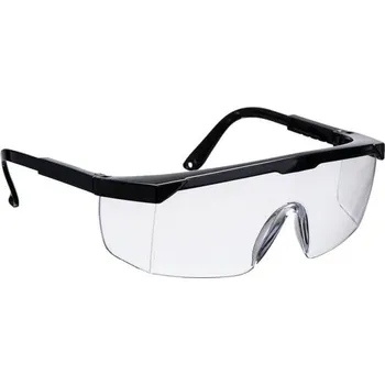ochranné brýle PortWest | Klasické ochranné brýle - Clear / bílá