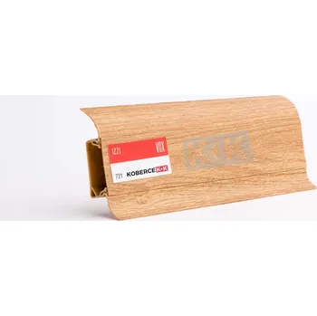 soklová lišta Obvodová soklová lišta plastová (pro PVC a vinyl) dub antique - 250cm