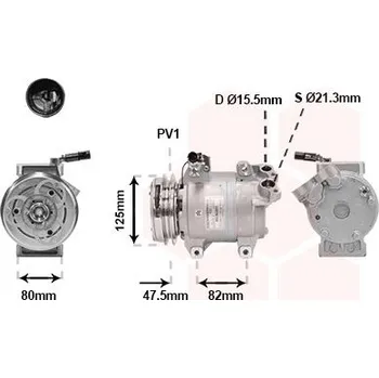 Kompresor klimatizace Kompresor, klimatizace VAN WEZEL 3201K700