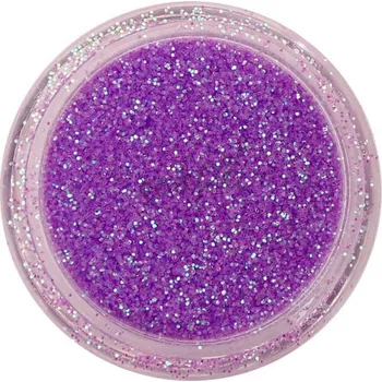Třpytka na tělo a vlasy Nailee třpytky na nehty č. 99 Glitry světle fialové