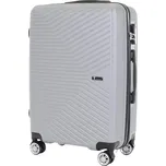 Cestovní kufr T-class® VT21111, stříbrná, L, 66 x 44 x 24 cm / 60 l