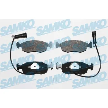Brzdová destička Sada brzdových destiček, kotoučová brzda SAMKO 5SP269