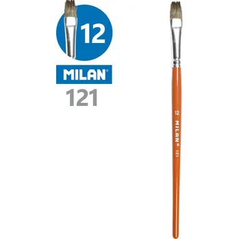 Umělecký štětec Milan Štětec plochý MILAN č.12 - 121 446311
