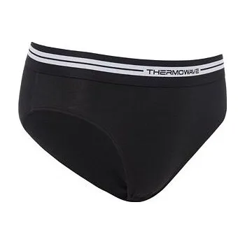 Dámské termo spodní prádlo Dámské kalhotky MERINO LIFE Thermowave černá velikost oblečení XS