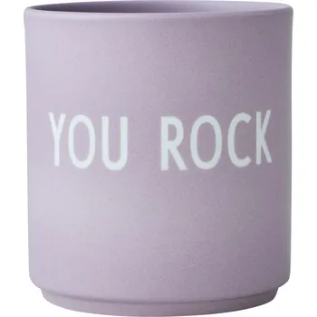 DESIGN LETTERS Porcelánový hrneček You Rock Lavender 300 ml