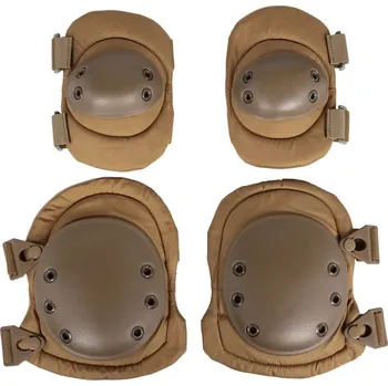 Set nákoleníků a náloketníků PA-07 - pískové TAN, Wosport