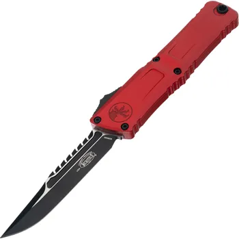 Microtech COMBAT TROODON GEN III INTERCEPTOR ČERNÝ STANDARDNÍ ČERVENÁ SIGNATURE SERIES