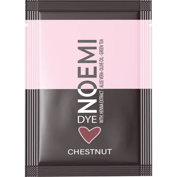Barva na řasy a obočí Noemi Lash & Brow Dye – hybridní barva na řasy a obočí – sáček 1 g Barva: Chestnut