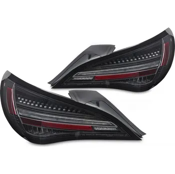 Zadní světlomet TUNING-TEC Zadní světla MERCEDES CLA C117 13-16, originální žárovka, černá LED SEQ
