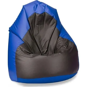 Taburet Sedací pytel SAKO 100 cm - modrá + černá