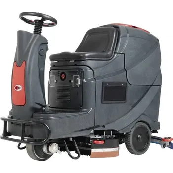 Podlahový mycí stroj PŮJČOVNA mycí stroj VIPER AS 710 B Dvoukartáčový-2X120 Litrů s posedem