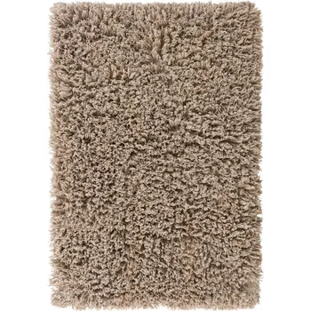 Koupelnová předložka Jotex Béžovo-šedá bavlněná koupelnová předložka JANE 80 x 120 cm