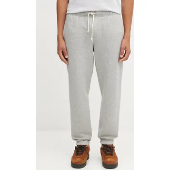 Tepláky New Balance MADE IN USA pánské, šedá barva, MP43547AG, L, 90X