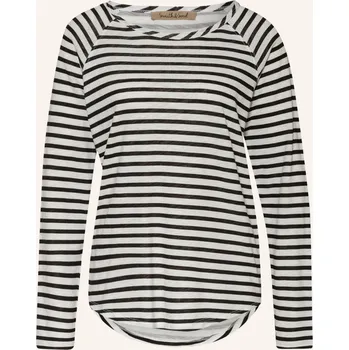 Smith & Soul Dámské Tričko S Dlouhým Rukávem, bílá / černá, 34