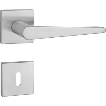 Dveřní kování AT - ARNICA - HR 7S rozety BB, klika/klika OCS - Chrom broušený