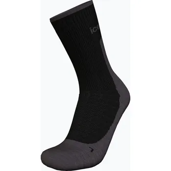 Pánské trekingové ponožky icebreaker Merino Hike+ Light Crew black/obsidian