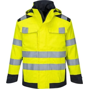 PortWest | Bunda Modaflame Rain Multi Norm Arc - Yellow/Navy / M / M / žlutá