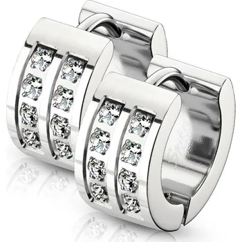 Náušnice Dámské náušnice z chirurgické oceli ALLEGRA