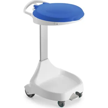 Odpadkový koš TTS Italy Odpadkový koš Smile 120l Barva: modrá, Rozdělovník: ne 120l, Pedál: ne