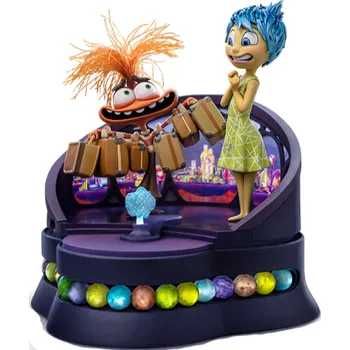 Figurka Socha Inside Out - Joy & Anxiety Deluxe (Iron Studios)