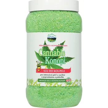 Koupelová sůl Vivaco SŮL DO KOUPELE CannaCare