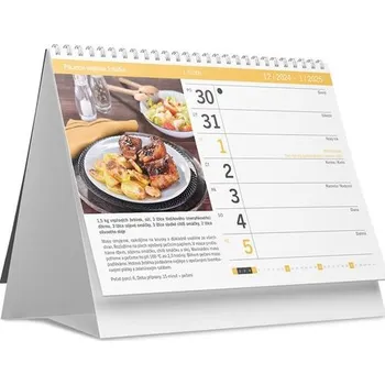 Kalendář Nejlepší recepty 2025 - stolní kalendář