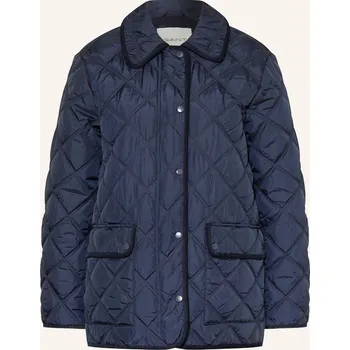 Gant Dámská Prošívaná Bunda, tmavě modrá, 38