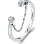 Elenys stříbrný prsten nastavitelný Na řetízku Velikost: Nastavitelná 52-60 mm