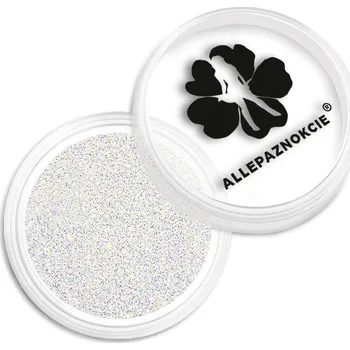Třpytka na tělo a vlasy Nailee třpytky na nehty č. 68 Glitry ledová bílá