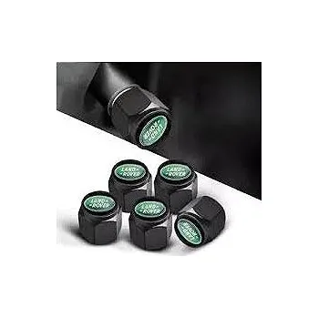 Tuning MJakes krytky ventilků hranaté černé pro vozy LAND ROVER