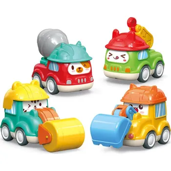 autíčko Wiky Auto stavební na setrvačník 8cm