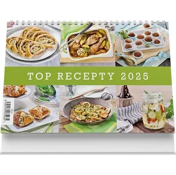 Kalendář Top recepty 2025 - stolní kalendář