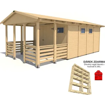 Zahradní altán Zahradní altán Herold A3366 DX (12,6 + 6,3 m2)