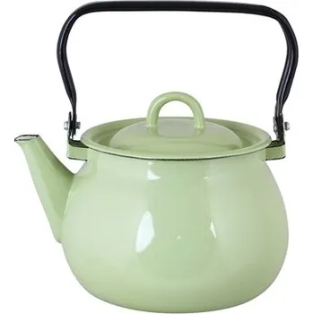 Konvice na čaj Strömshaga Smaltovaná konvice EMILS, zelená Strömshaga