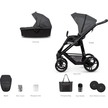 Kočárek Kočárek Venicci Genesis Steel Grey