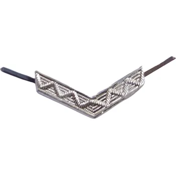 ARMÁDNÍ ORIGINÁL AČR Odznak ČSLA kolejnička lomená stříbrná