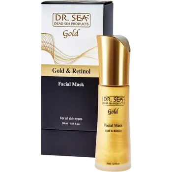 Pleťová maska Pleťová obličejová maska Gold & Retinol - 50ml - Dr. Sea