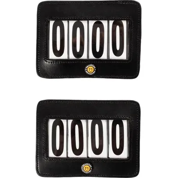 EQUESTRO Číslo startovní EQUESTRO, 2 ks, čtyřmístné, černé