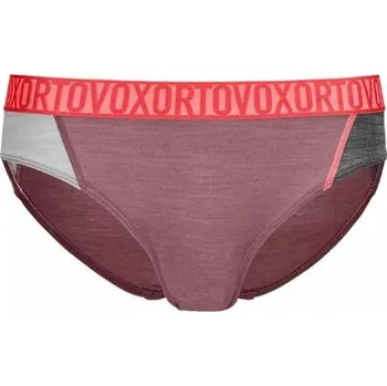Dámské termo spodní prádlo Kalhotky Ortovox 150 Essential Bikini mountain rose velikost oblečení S