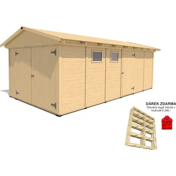 Přístřešek na auto Garáž Hugo 19,3 m2