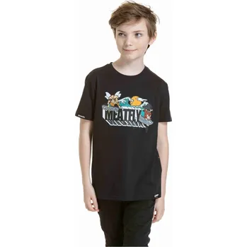 Chlapecké tričko Dětské tričko Meatfly Skejters černá 158