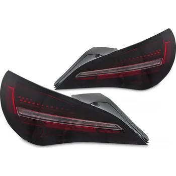 Zadní světlomet TUNING-TEC Zadní světla MERCEDES CLA C117 13-16, originální žárovka, černá/červená LED SEQ