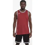 KIPSTA Basketbalový dres bez rukávů oboustranný Tank 500 pro dospělé XS KAŠTANOVÁ|ČERNÁ|ČERVENÁ